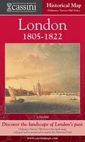 Cover: Cassini Historical Map, London 1805-1822 (LON-OSE) - Cassini Publishing Ltd