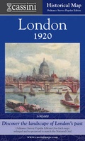 Cover: Cassini Historical Map, London 1919-1922 (LON-POP) - Cassini Publishing Ltd