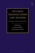 Cover: Secured Transactions Law Reform - Hart Publishing