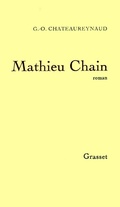 Cover: Mathieu Chain - Grasset