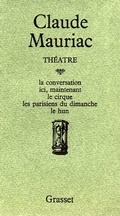 Cover: Theatre - Grasset