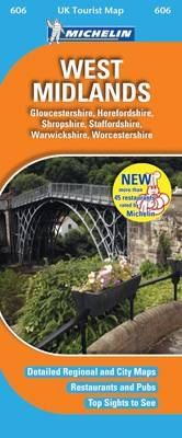 Abbildung von: West Midlands - Michelin Editions des Voyages