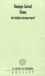 Cover: Chronos - Grasset