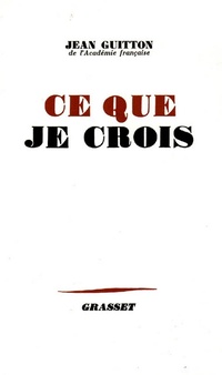 Enlarge image Cover: Ce Que Je Crois - Grasset