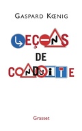 Cover: Le&ccedil;ons de conduite - Grasset