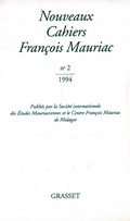 Cover: Nouveaux Cahiers Fran&ccedil;is Mauriac n&deg;02 - Grasset