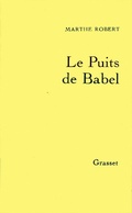Cover: Le puits de Babel - Grasset