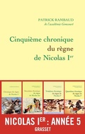 Cover: Cinqui&egrave;me chronique du r&egrave;gne de Nicolas Ier - Grasset