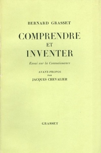 Enlarge image Cover: Comprendre Et Inventer - Grasset
