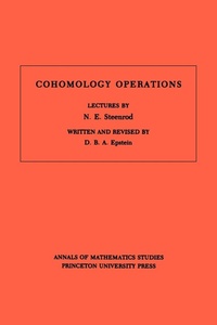 Abbildung von: Cohomology Operations - Princeton University Press