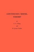 Cover: Continuous Model Theory - Princeton University Press