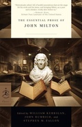 Cover: The Essential Prose of John Milton - Modern Library