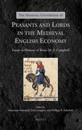 Cover: Peasants and Lords in the Medieval English Economy - Brepols N.V.