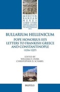 Cover: Bullarium Hellenicum - Brepols N.V.