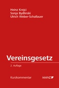 Cover: Vereinsgesetz 2002 - Manz