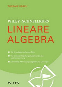 Abbildung von: Wiley-Schnellkurs Lineare Algebra - Wiley-VCH