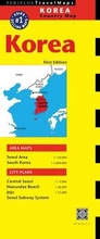 Cover: Korea Travel Map First Edition - Periplus Editions (Hong Kong) Ltd