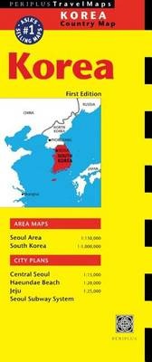 Abbildung von: Korea Travel Map First Edition - Periplus Editions (Hong Kong) Ltd
