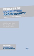 Cover: Debates of Corruption and Integrity - Palgrave Macmillan