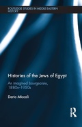 Cover: Histories of the Jews of Egypt - Routledge