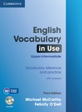 Cover: English Vocabulary in Use Upper-intermediate with Answers and CD-ROM - Cambridge University Press
