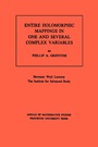 Cover: Entire Holomorphic Mappings in One and Several Complex Variables - Princeton University Press