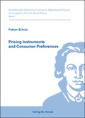 Cover: Pricing Instruments and Consumer Preferences - Kovac, Dr. Verlag