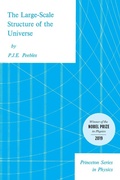 Cover: The Large-Scale Structure of the Universe - Princeton University Press