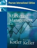 Cover: Marketing Management - Pearson