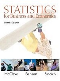 Enlarge image Cover: Statistics for Business and Economics - Pearson