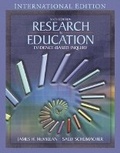 Cover: Research in Education - Pearson