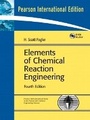 Cover: Elements of Chemical Reaction Engineering - Pearson