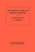 Cover: The Spectral Theory of Toeplitz Operators - Princeton University Press