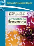 Cover: Introduction to Econometrics, Brief Edition - Pearson