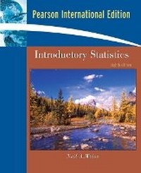 Enlarge image Cover: Introductory Statistics - Pearson