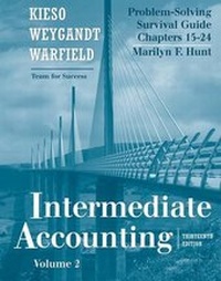 Enlarge image Cover: Intermediate Accounting: Problem Solving Survival Guide v. 2, Chapters 15-24 - Wiley