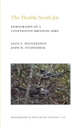 Cover: The Florida Scrub Jay - Princeton University Press