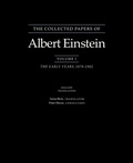 Cover: The Collected Papers of Albert Einstein, Volume 1 (English) - Princeton University Press