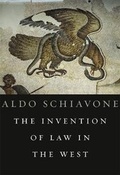 Cover: The Invention of Law in the West - The Belknap Press
