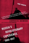Cover: Russia's Revolutionary Experience, 1905-1917 - De Gruyter