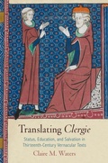 Cover: Translating "Clergie" - University of Pennsylvania Press
