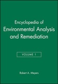 Cover: Encyclopedia of Environmental Analysis and Remedia Remediation V 1 - Wiley