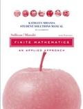 Cover: Finite Mathematics: Student Solutions Manual - Wiley