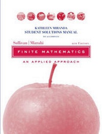 Enlarge image Cover: Finite Mathematics: Student Solutions Manual - Wiley