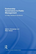 Cover: Partnership Governance in Public Management - Routledge