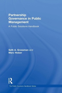 Enlarge image Cover: Partnership Governance in Public Management - Routledge