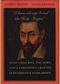 Cover: "I have always loved the Holy Tongue" - The Belknap Press