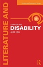 Cover: Literature and Disability - Routledge