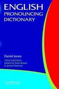 Enlarge image Cover: English Pronouncing Dictionary - Cambridge University Press
