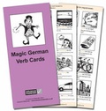 Cover: Magic German Verb Cards Flashcards (8) - Advance Materials